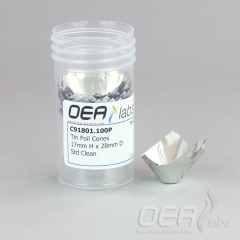 Tin Foil Cones, standard weight C91801.100P