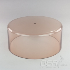 Sample Tray Cover, AS128, dome, smoked E21311.001E
