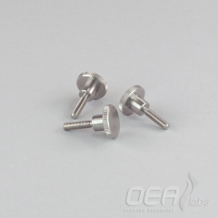 Knurled Screw Kit, front cover, MAS200R, set of 3, 190 04257 E21330.001E