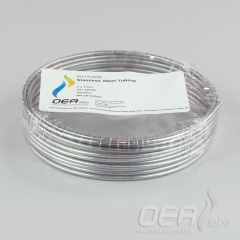 Tubing, Stainless Steel, 2 x 1mm, 391 02500 E21710.003M