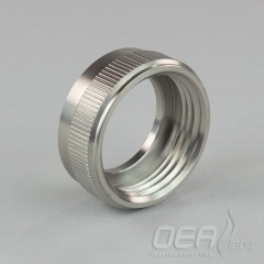 Knurled Retaining Nut, 1 inch, Stainless, 350 01427 E21752.001E