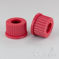 Caps for Threaded Scrubbers, with hole, GL32 E21760.002P