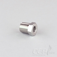 Adaptor, Stainless, 2mm tube (6MB) to 1/8 BSP male taper E21798.001E
