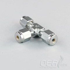 Tubing Tee Connector, Swagelok, SS, 1/8 inch tube, SS-200-3 E21846.001E