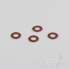Copper Gasket Seal, 10mm OD x 5mm ID, for BFC E31220.004E