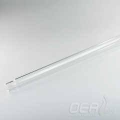 Reaction Tube, transparent silica, HW, Q&E G11200.001E