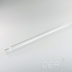Reaction Tube, transparent silica, SW, Q&E G11201.001E