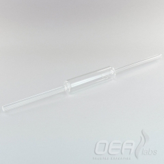 Reaction Tube, transparent silica, SW, HD Device G11500.001E
