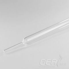 Reduction Tube, transparent silica, HW, Roboprep G12011.001E