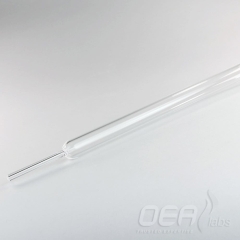 Reaction Tube, transparent silica, HW, 18/6/450 G13010.001E