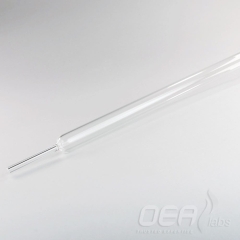 Reaction Tube, transparent silica, SW, 18/6/450 G13011.001E