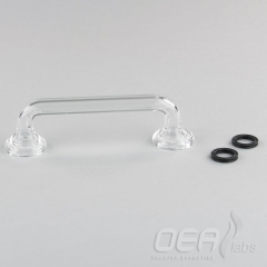 Connecting Bridge Tube,  65mm, silica, 11.00-1331/4 G16200.001E