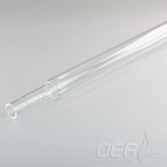 Reaction Tube, transparent silica, LECOÂ® 900/932 G17100.001E