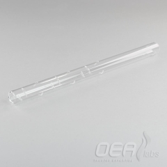 Swarf Crucible 200mm, silica, for SW tubes, reduced end G31201.001E