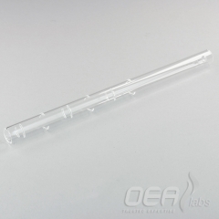 Swarf Crucible 205mm, silica, for HW tubes, reduced end G31205.001E