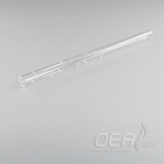 Swarf Crucible 215mm, silica, for HW tubes, reduced end G31215.001E