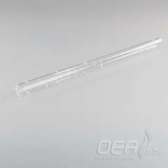 Swarf Crucible 220mm, silica, for SW tubes, reduced end G31221.001E