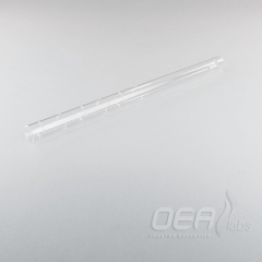 Swarf Crucible 220mm, silica, for SW tubes, straight end G31223.001E
