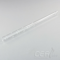 Swarf Crucible 230mm, silica, for HW tubes, reduced end G31230.001E