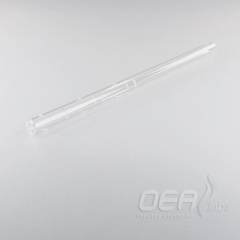 Swarf Crucible 235mm, silica, for HW tubes, reduced end G31235.001E