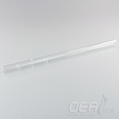 Swarf Crucible, Economy, transparent silica, 220x13mm G31300.005P