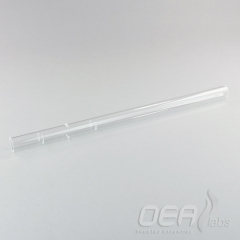 Swarf Crucible, Economy, transparent silica, 195x13mm G31350.005P