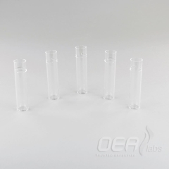Swarf Crucible, transparent silica, for SW, 60x14mm G31520.005P