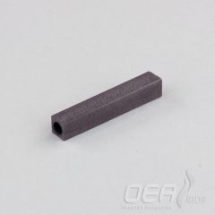 Crucible 7mm, Graphite, Square, 4.5 x 30mm, 3.6mm bore G52100.001E