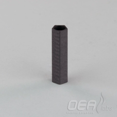 Crucible 9mm, Graphite, Pentagonal, 30mm, 6mm bore G52154.001E