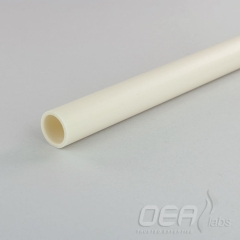 Ceramic Tube, alumina, 19 x 15 x 472mm G61140.001E