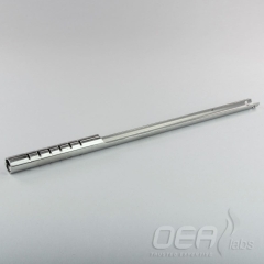 Swarf Crucible, Stainless, 18mm tubes, slits & tabs, 220mm M10323.001E