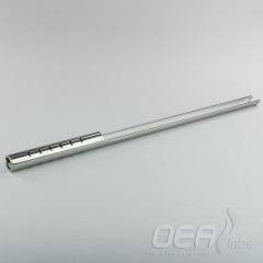 Swarf Crucible, Inconel, 18mm tubes, slits & tabs, 220mm M10328.001E