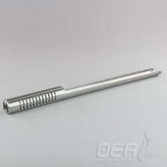 Swarf Crucible, Inconel, 25mm tubes, slits & tabs, 250mm M10335.001E