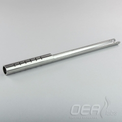 Swarf Crucible Stainless, 19.5mm tubes, slits no tabs, 220mm M10351.001E