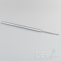 Micro-spatula, 3mm upturned blade, hex handle, 140mm M11100.001E