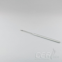 Micro-Spatula, straight spoon, 3x5mm, hex handle, 150mm M11120.001E
