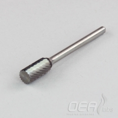 Cylindrical Burr, carbide, 6.35 x 13 x 3.175 x 44mm N26130.001E