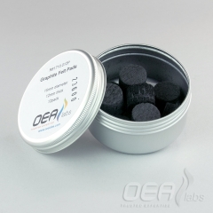 Graphite Felt Pad, 15mm diam x 12mm thick 23.00-0098 R81710.012P
